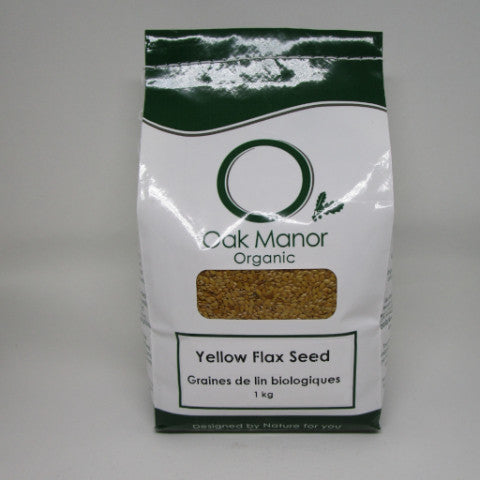 Organic Yellow Flax Seed